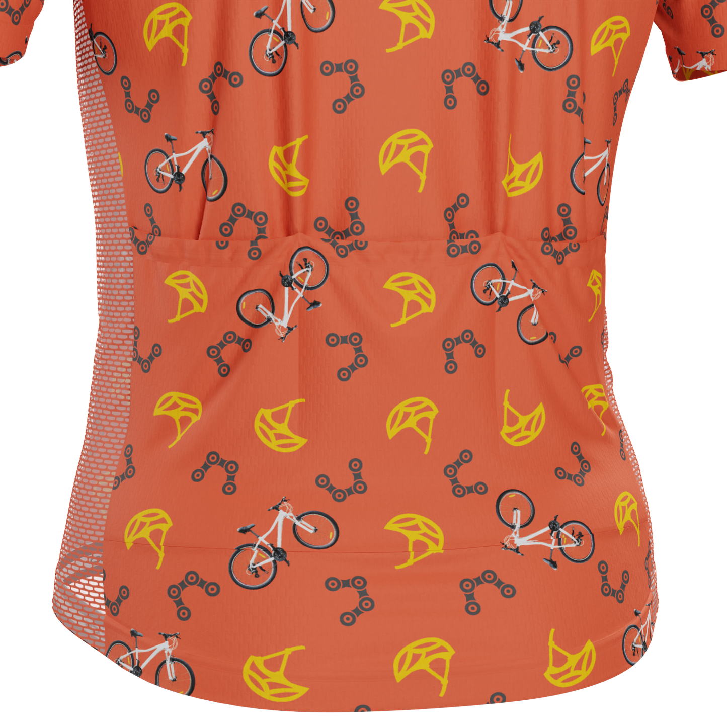 Men's Custom Bike & Helmets Design Personalized Short Sleeve Cycling Jersey