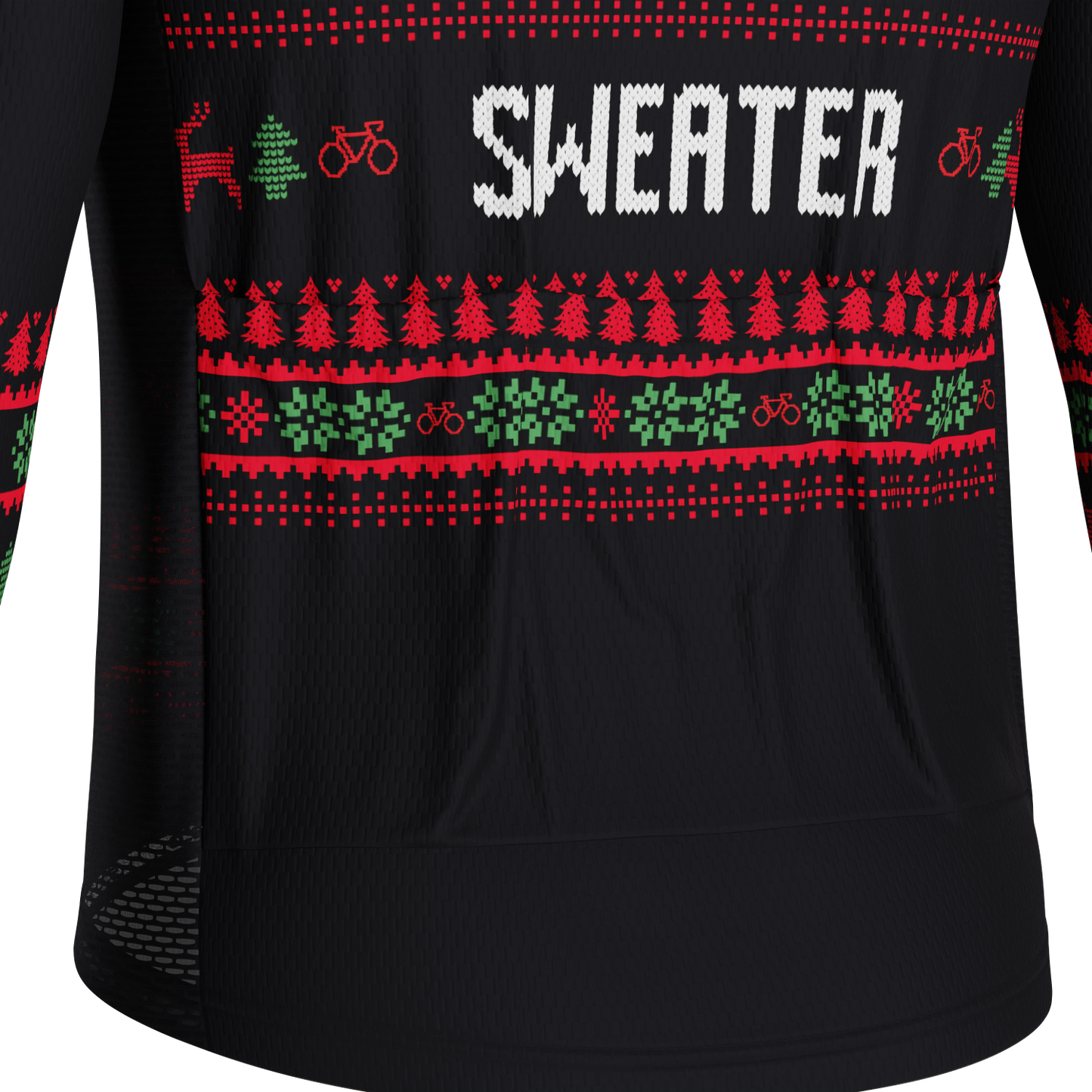 Men's This is my Ugly Christmas Sweater Long Sleeve Cycling Jersey