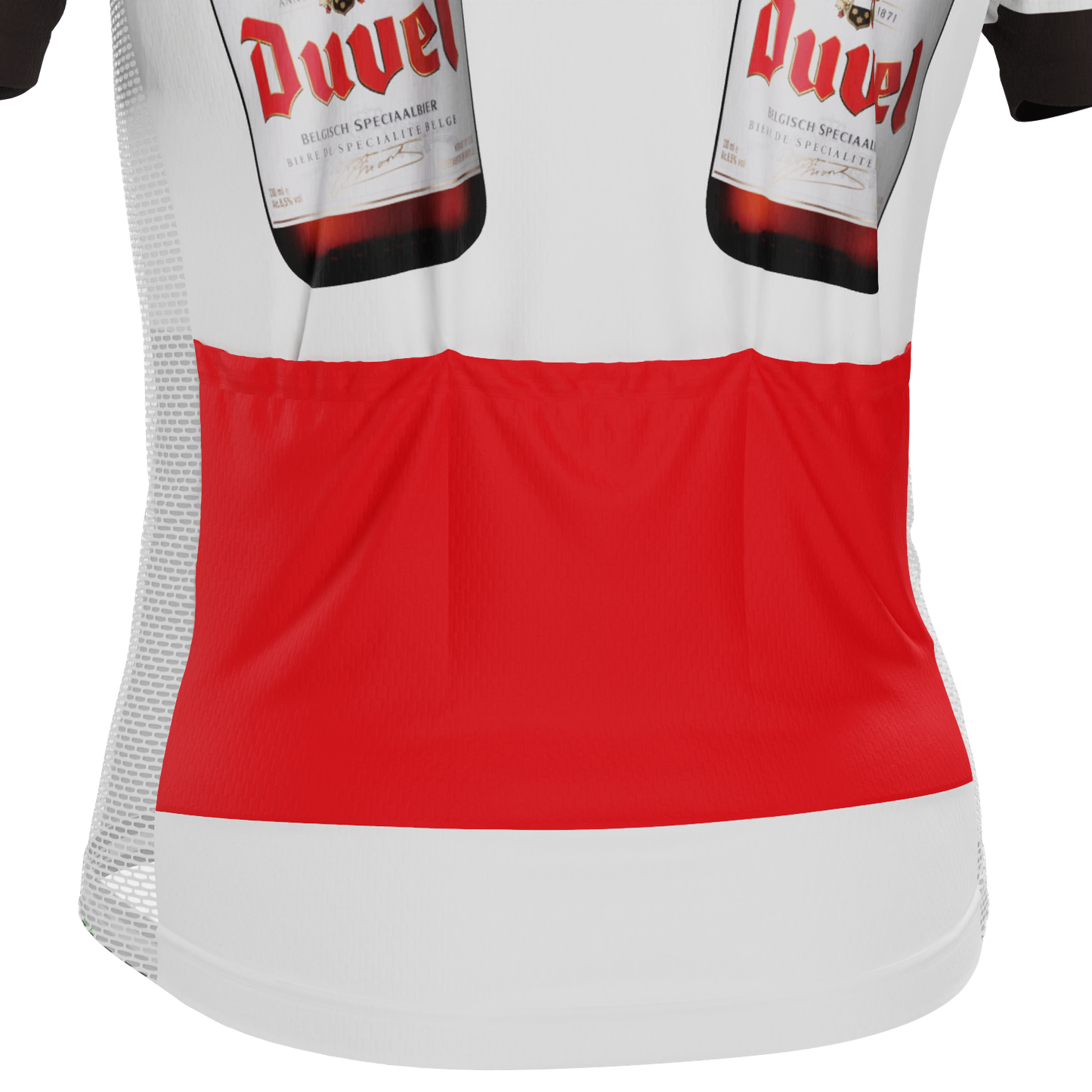 Men's Duvel Black Retro Short Sleeve Cycling Jersey