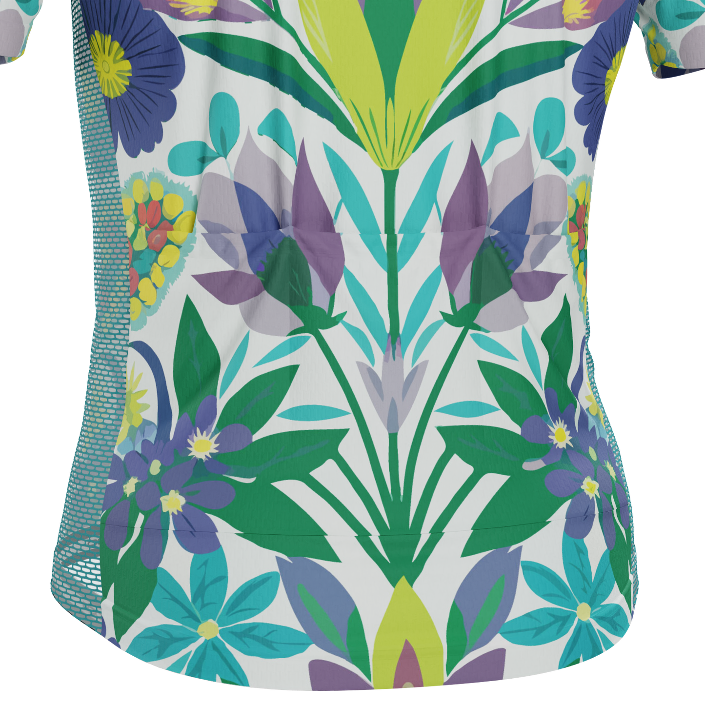 Men's Flowers From Down Under Short Sleeve Cycling Jersey