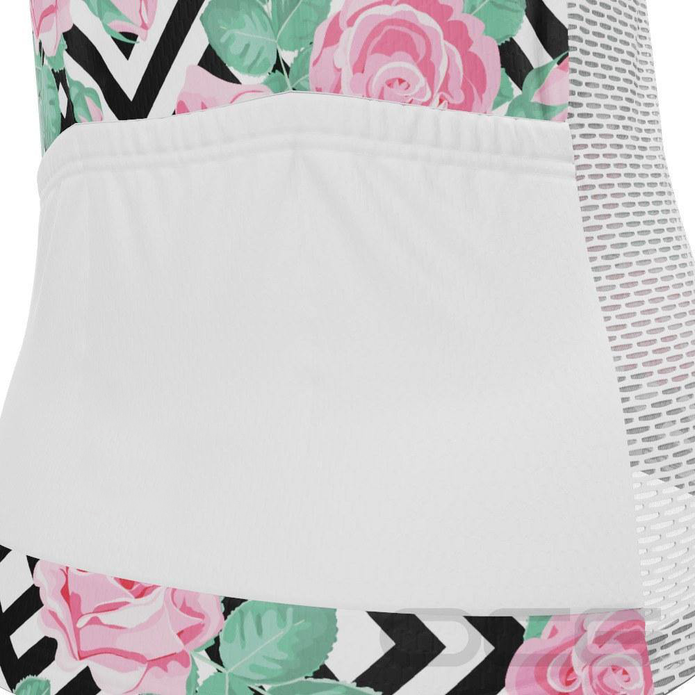 Women's Floral Maze Long Sleeve Cycling Jersey