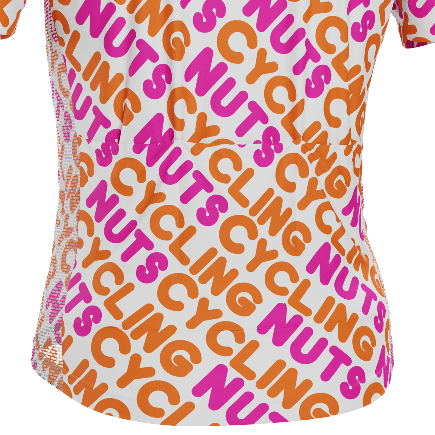 Men's Cycling Nuts Lettering Short Sleeve Cycling Jersey