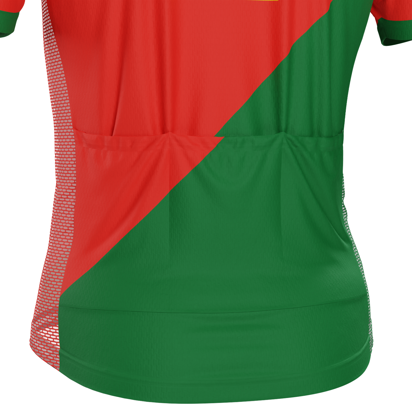Men's Portugal Soccer Short Sleeve Cycling Jersey