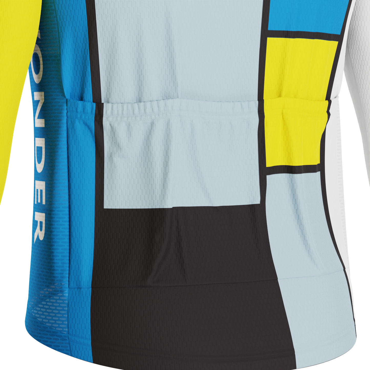 Men's Retro La Vie En Claire Long Sleeve Cycling Jersey