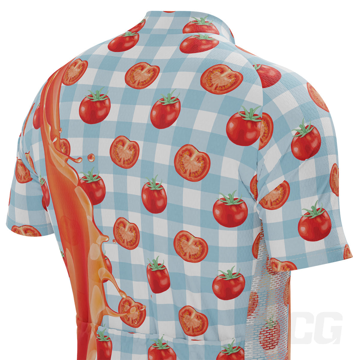 Men's Tomato Sauce Table Cloth 2 Piece Cycling Kit