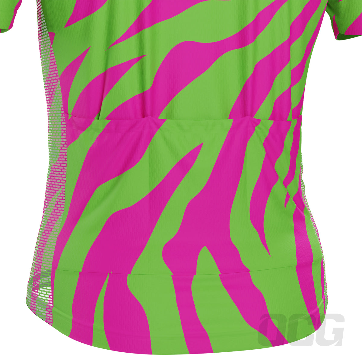 Men's Echo Pulse Tiger Print Short Sleeve Cycling Jersey