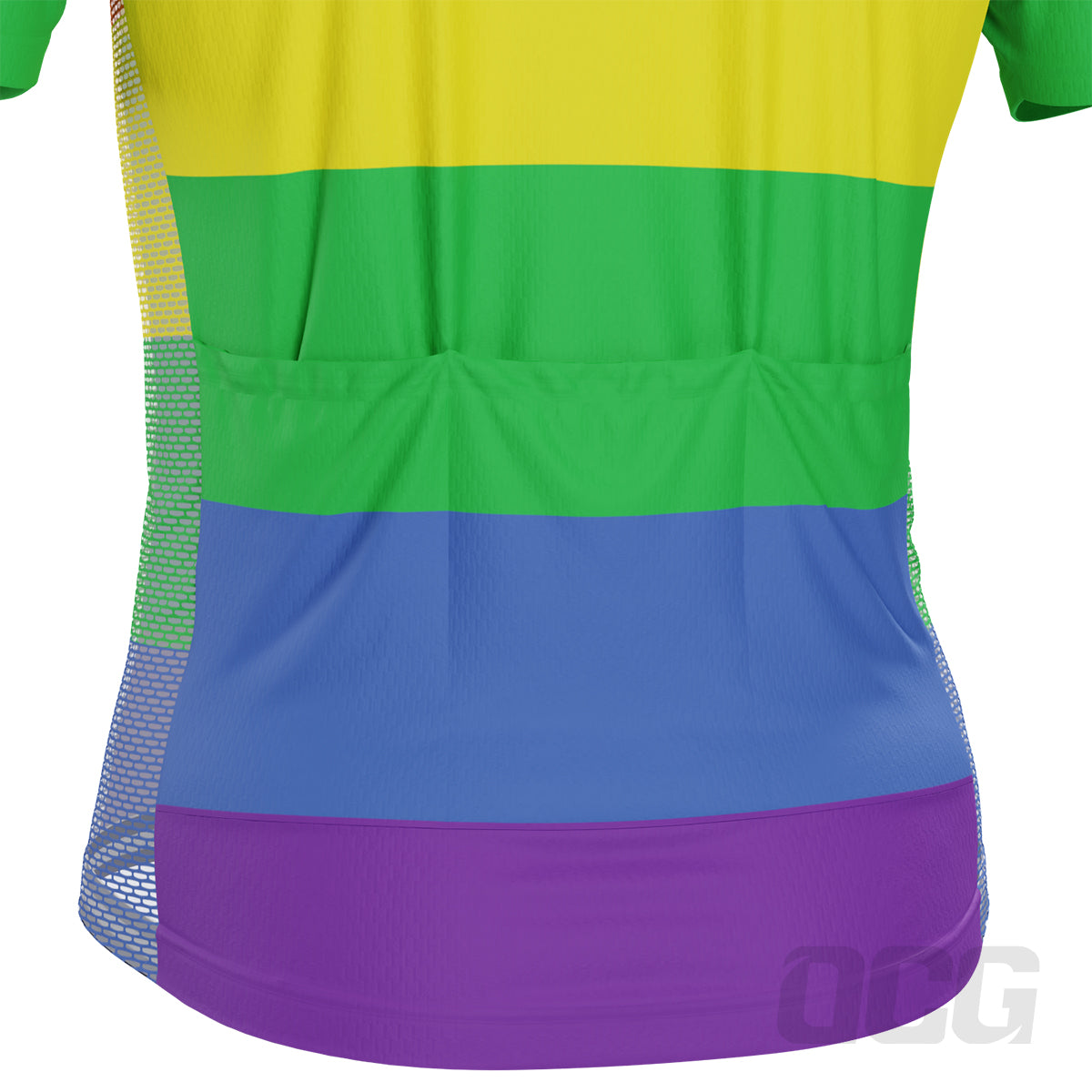 Men's LGBT Classic Gay Pride Short Sleeve Cycling Jersey