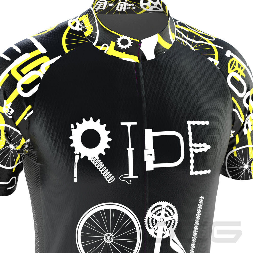 Men's Ride On Short Sleeve Cycling Jersey