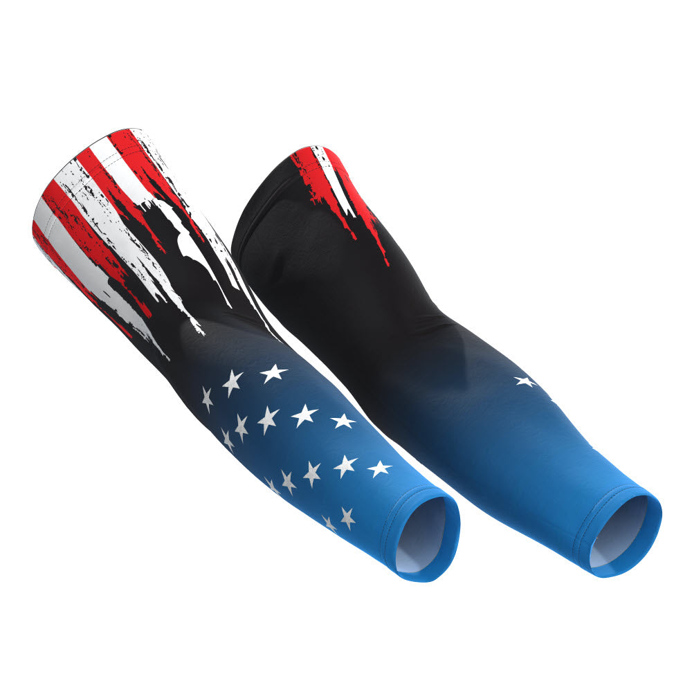 Unisex Honor the Fallen Quick Dry Cycling Arm-Warmers