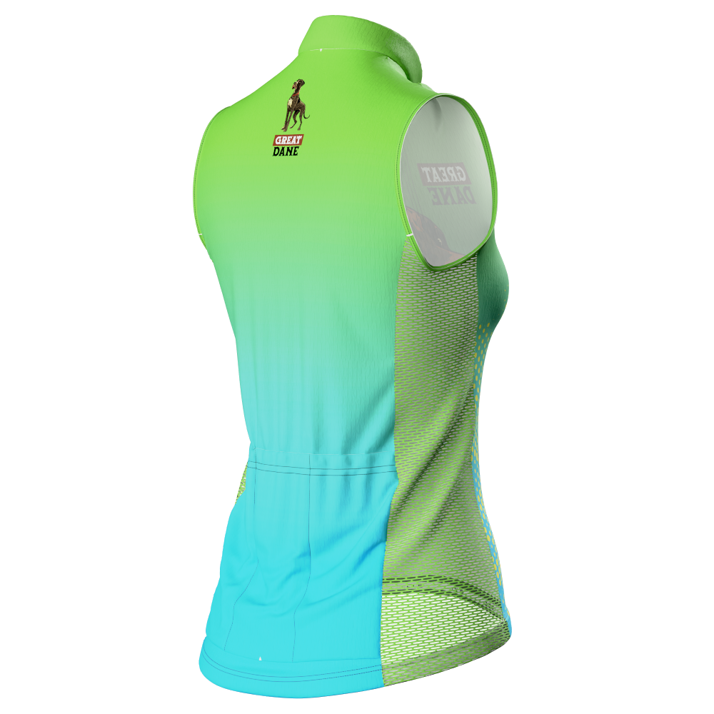 Women's Great Danes Sleeveless Tech Cycling Jersey