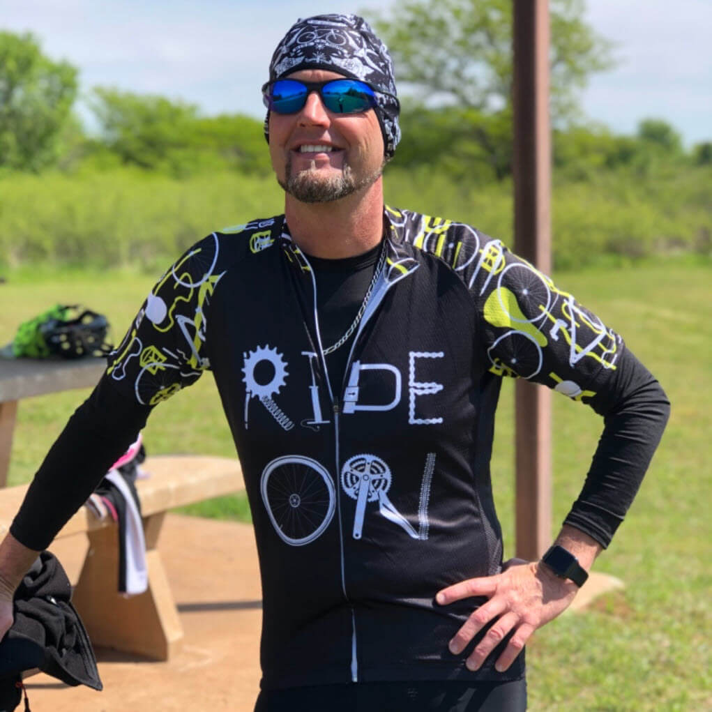 Men's Ride On Short Sleeve Cycling Jersey
