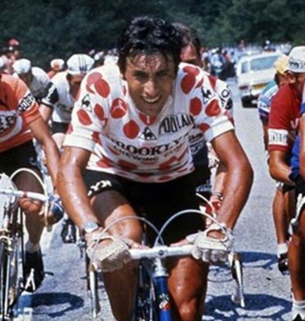1976 Tour De France King of the Mountains Retro Cycling Jersey