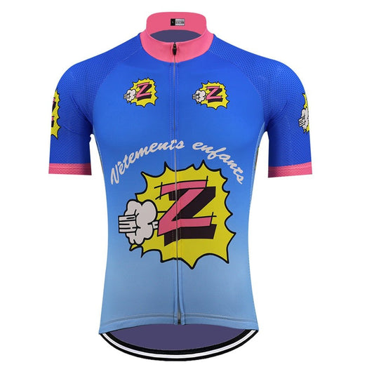 1990 Z Vetements retro cycling jersey