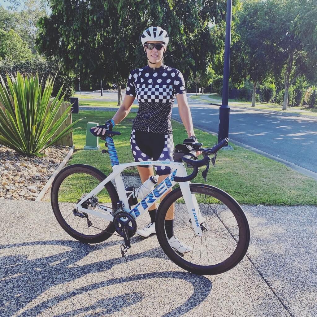 Women's The "Nina" Polka Dot Checkered Sleeveless Tech Cycling Jersey