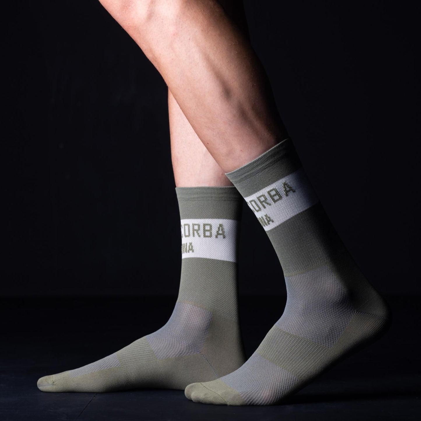 Retro Khaki Socks