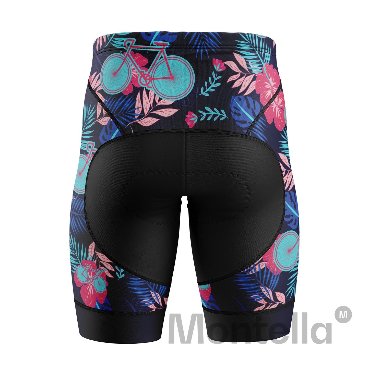 Women's Tropical Blue Cycling Shorts