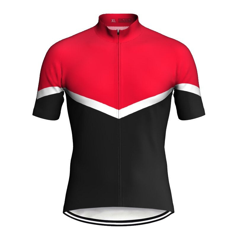 Men's Red Cycling Jersey