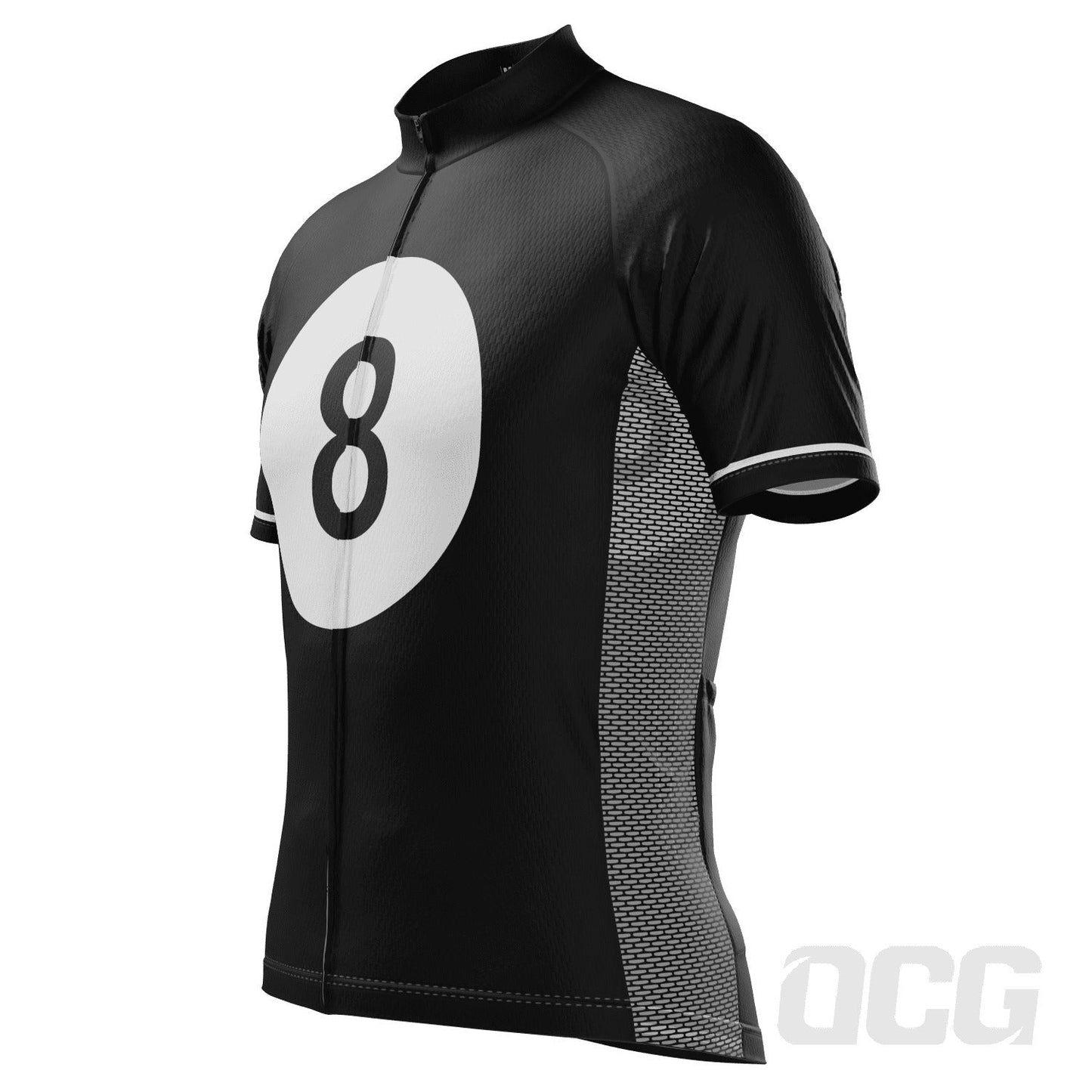 Men's Magic 8-Ball Short Sleeve Cycling Jersey