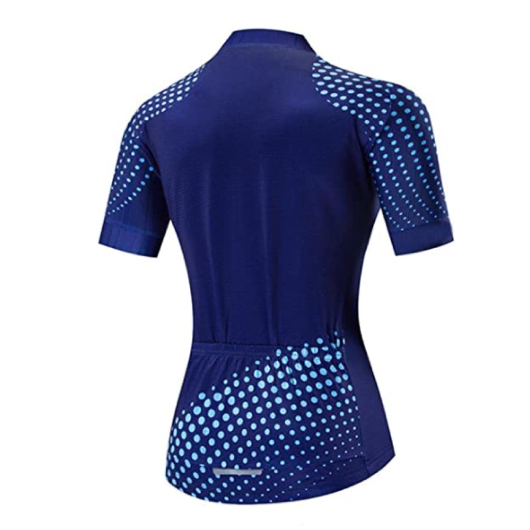 Women's Blue Cycling Jersey