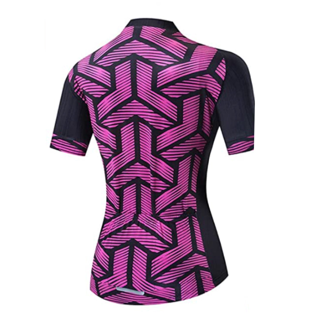 Women's Purple Cycling Jersey