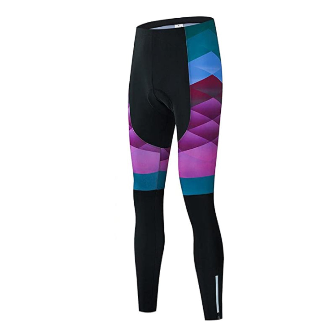 Women's Pink Gradient Long Sleeve Cycling Jersey or Pants