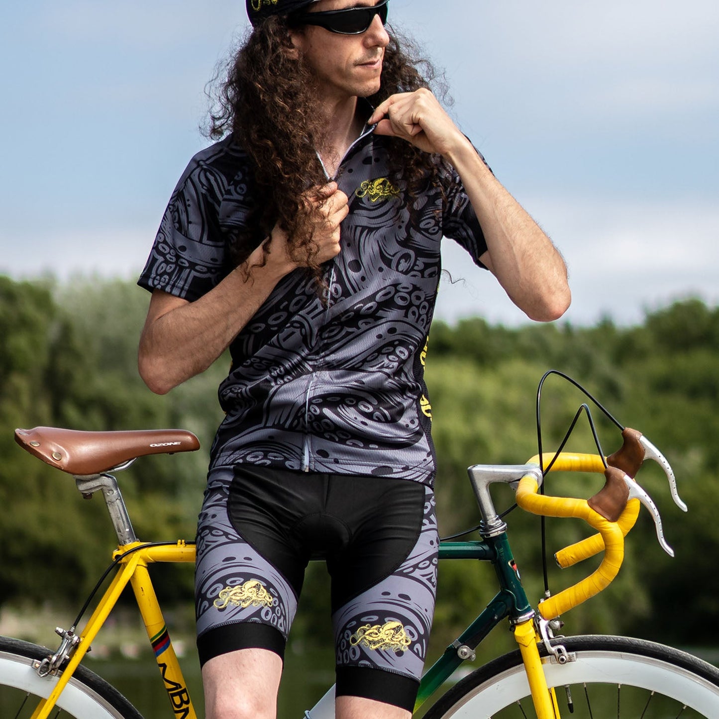 Men's The Ink Octopus 2 Piece Cycling Kit