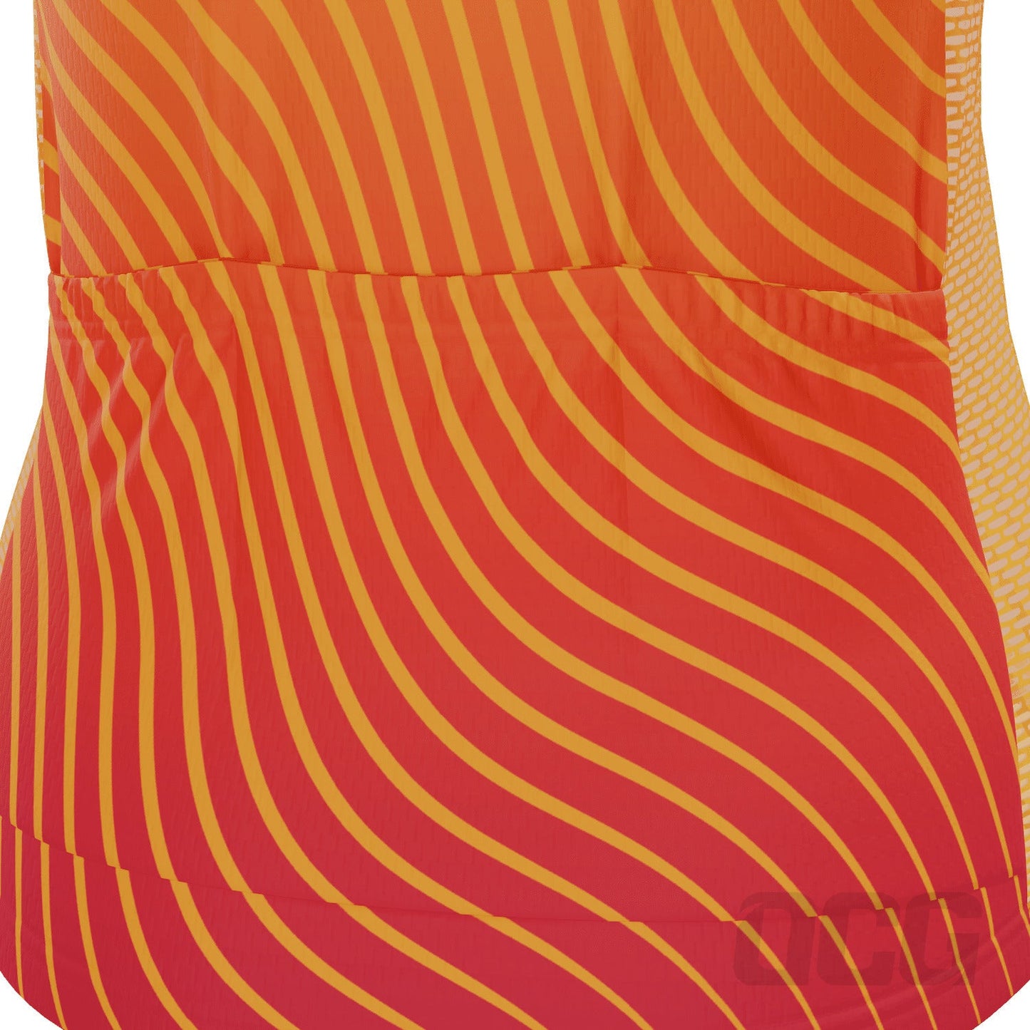 Women's Four Seasons Curvy Lines Short Sleeve Cycling Jersey