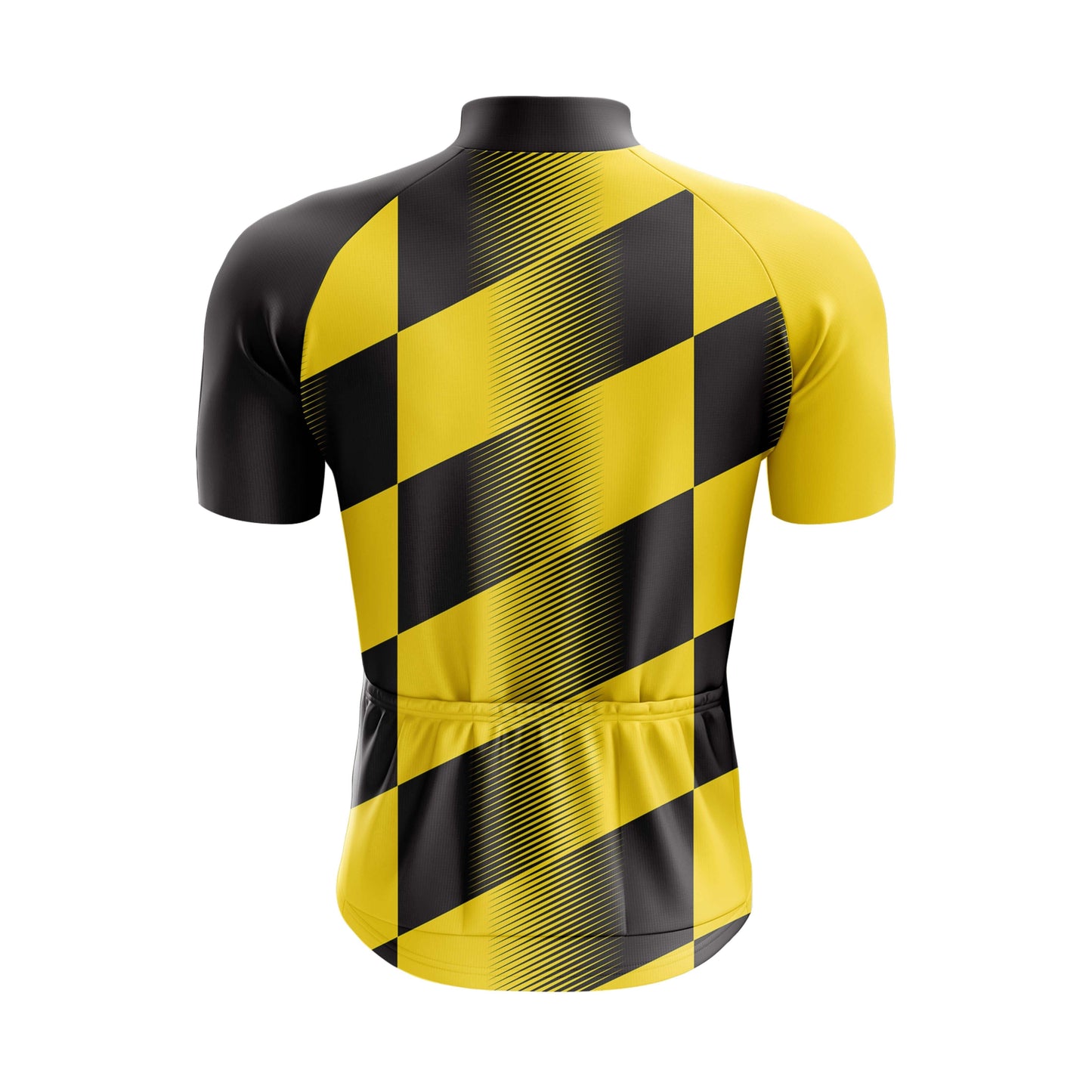 Custom Yellow Cycling Jersey