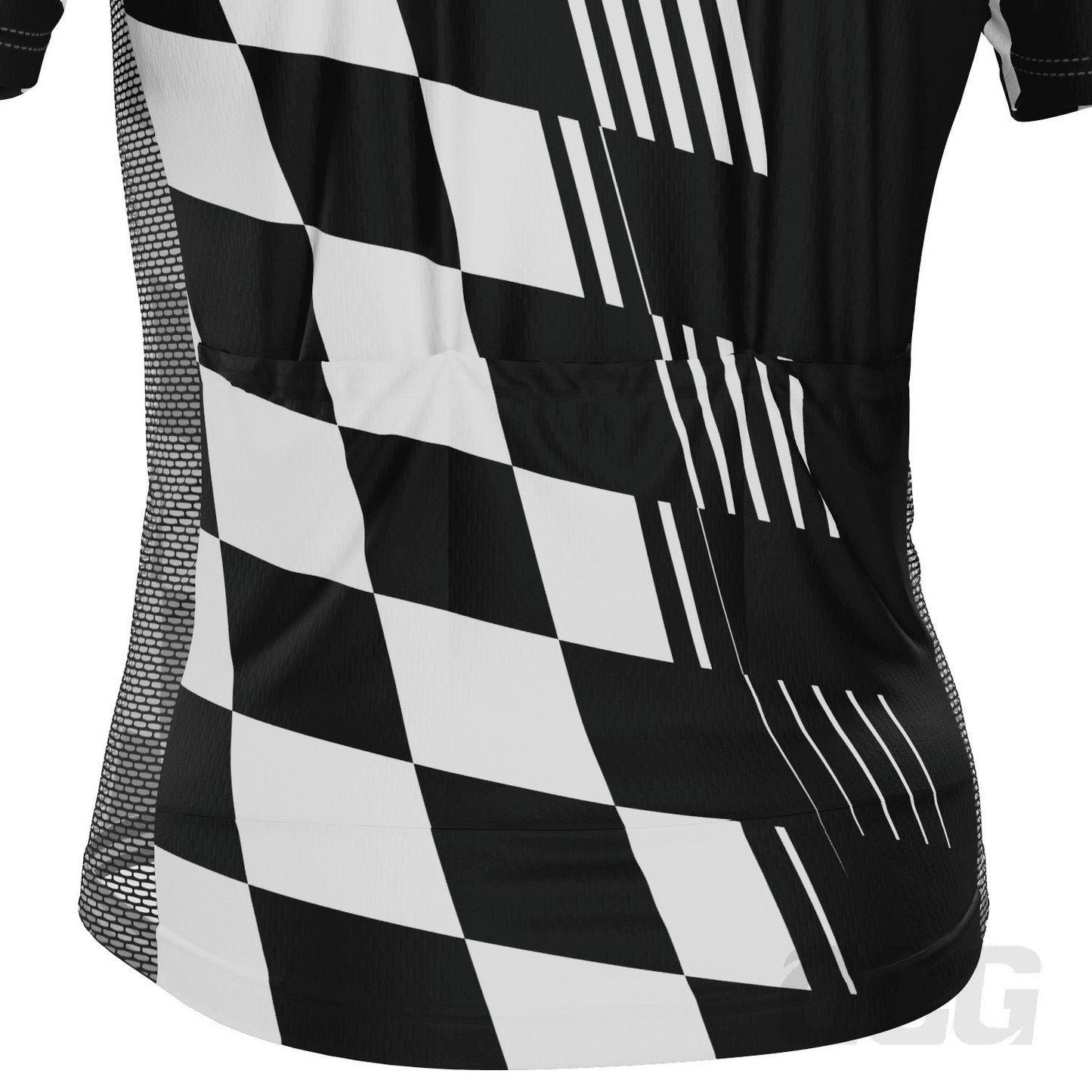 Men's PAVE Athletic Modern Auto Short Sleeve Cycling Jersey