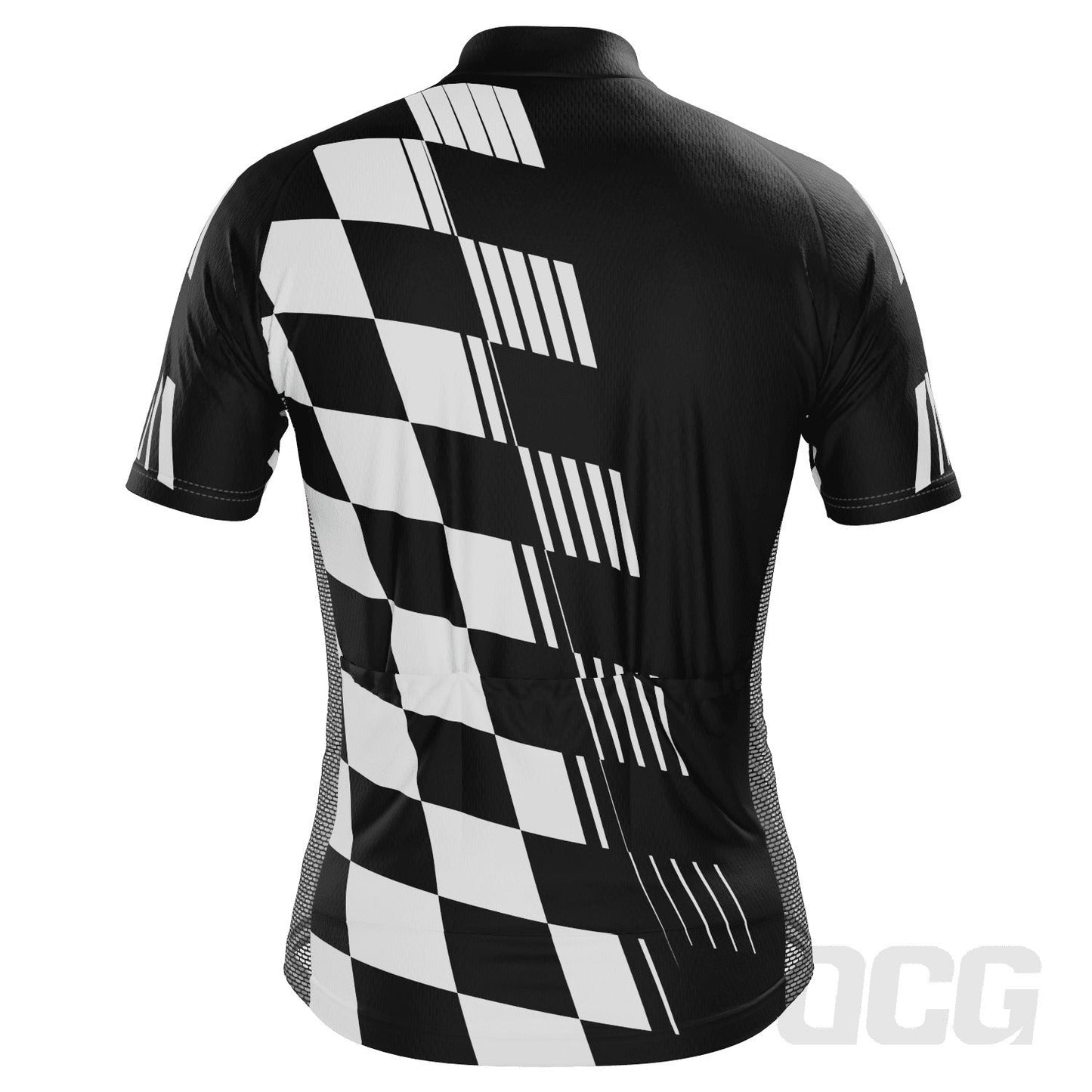 Men's PAVE Athletic Modern Auto Short Sleeve Cycling Jersey