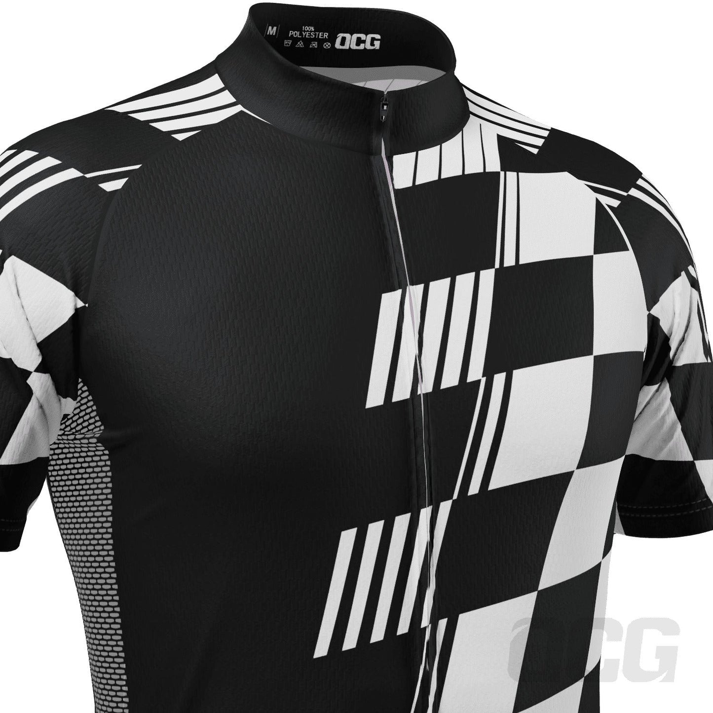 Men's PAVE Athletic Modern Auto Short Sleeve Cycling Jersey