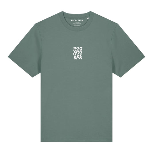 Groovy Oversized T-Shirt Evergreen