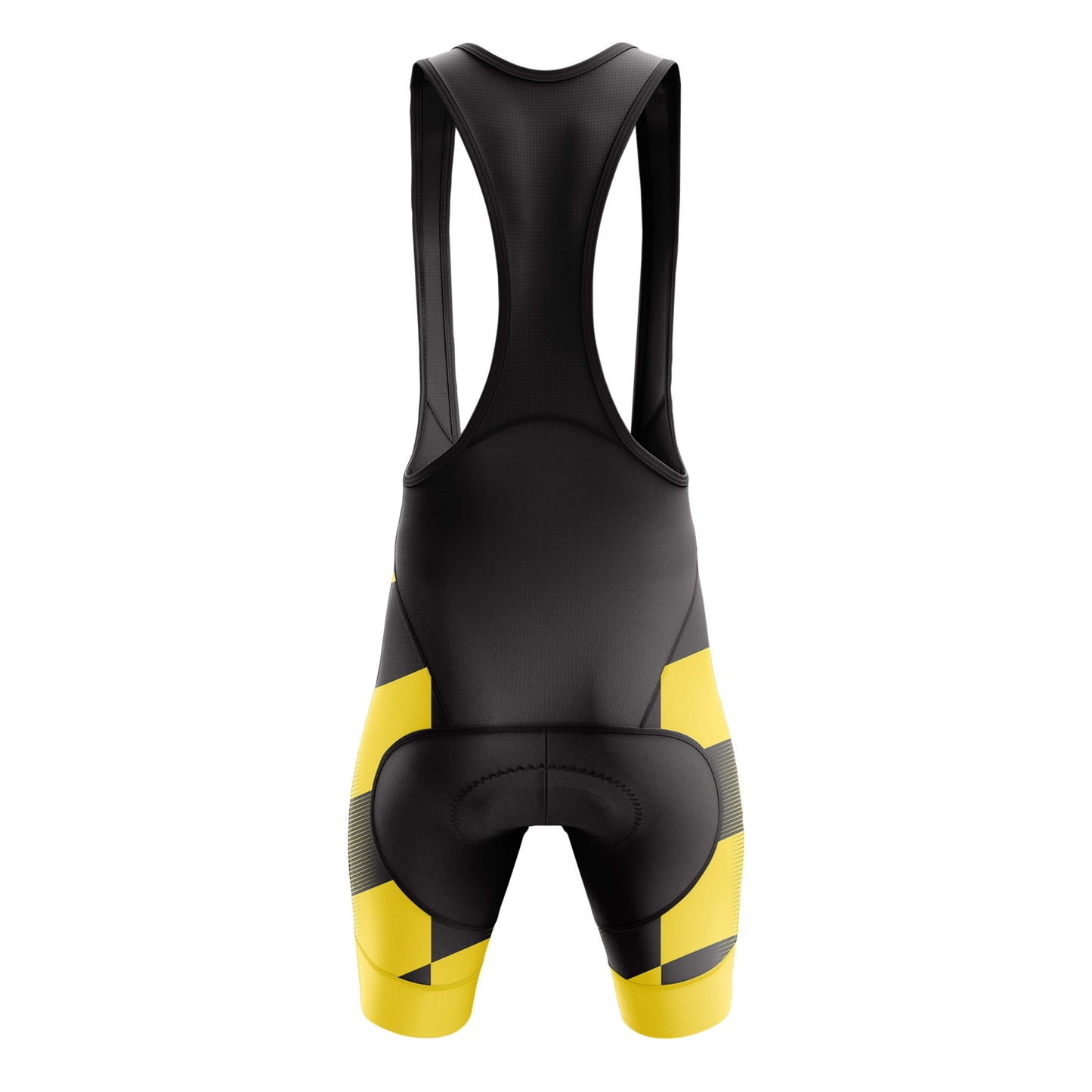 Men's Yellow Black Cycling Jersey or Bib Shorts