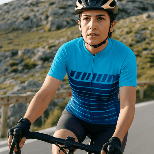 Women's Blue Speedy Cycling Jersey