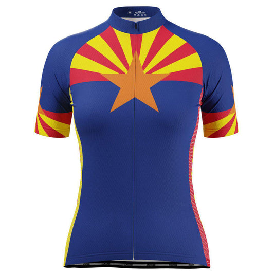 Women's Arizona US State Icon Short Sleeve Cycling Jersey
