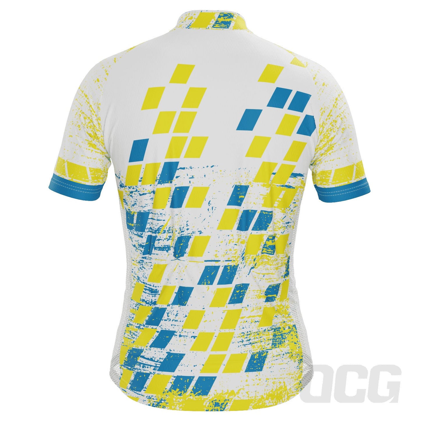 Men's Athletic Modern Gan Short Sleeve Cycling Jersey