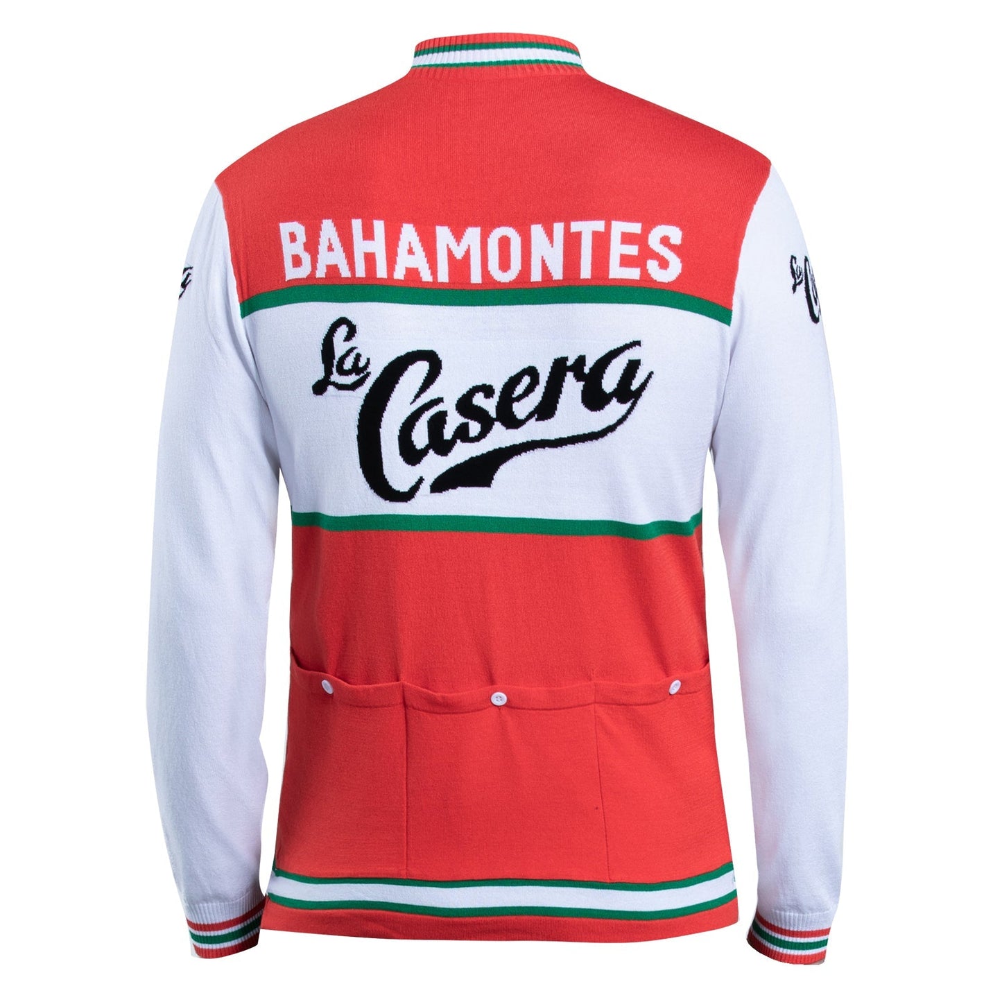 Bahamontes La Casera Merino Wool Blend - Long Sleeve Retro Cycling Jersey