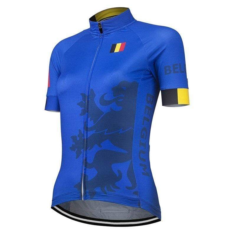 Belgium Blue Cycling Jersey