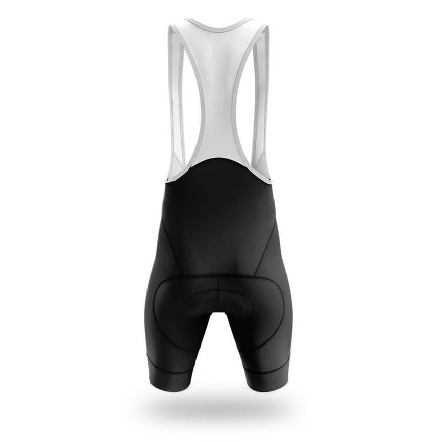 Men's Black Padded Cycling Bibs