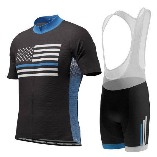 Men's American National Flag 2 Piece Cycling Kit