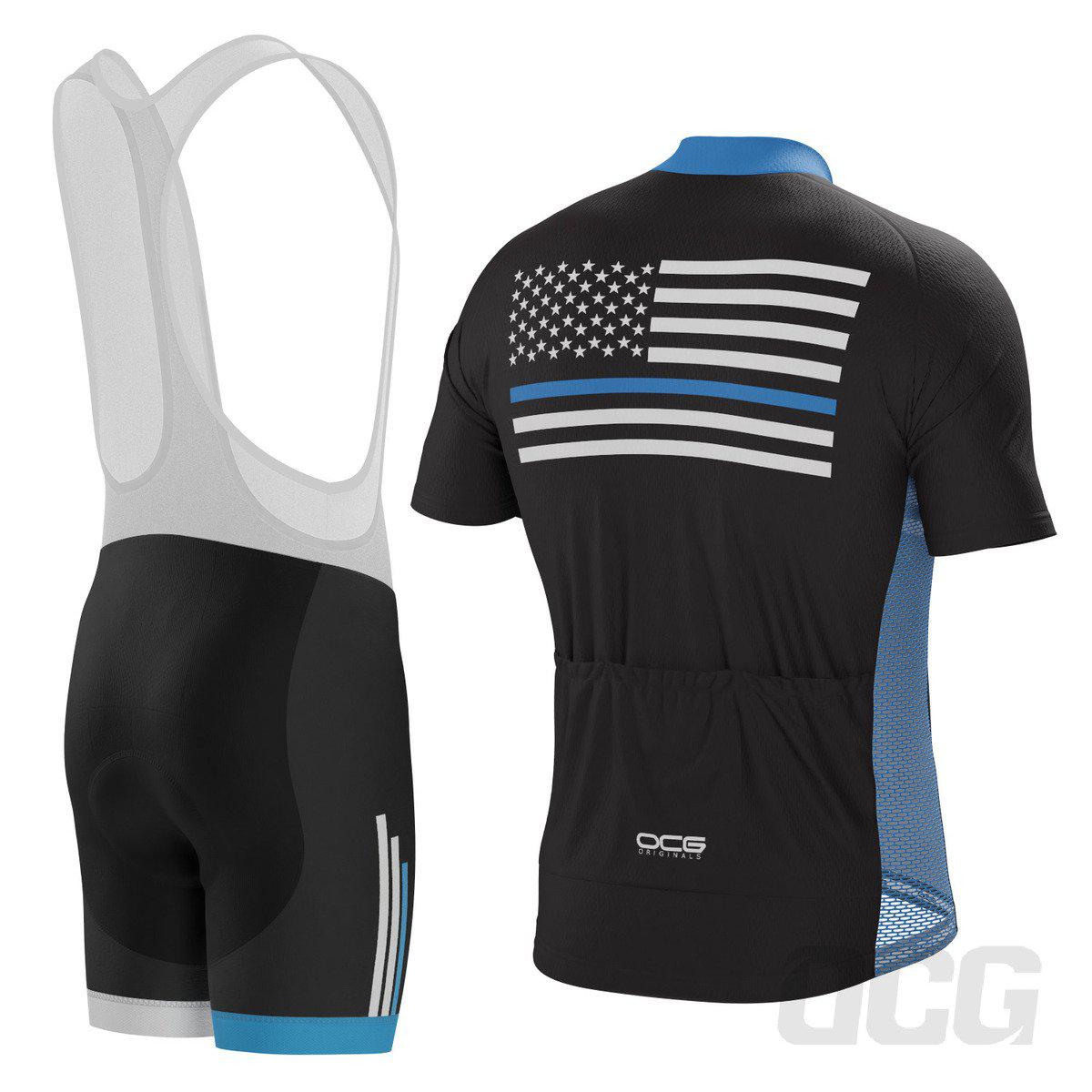 Men's American National Flag 2 Piece Cycling Kit