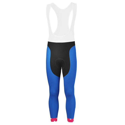 Men's American Stars and Stripes USA Icon Gel Padded Cycling Bib-Tights