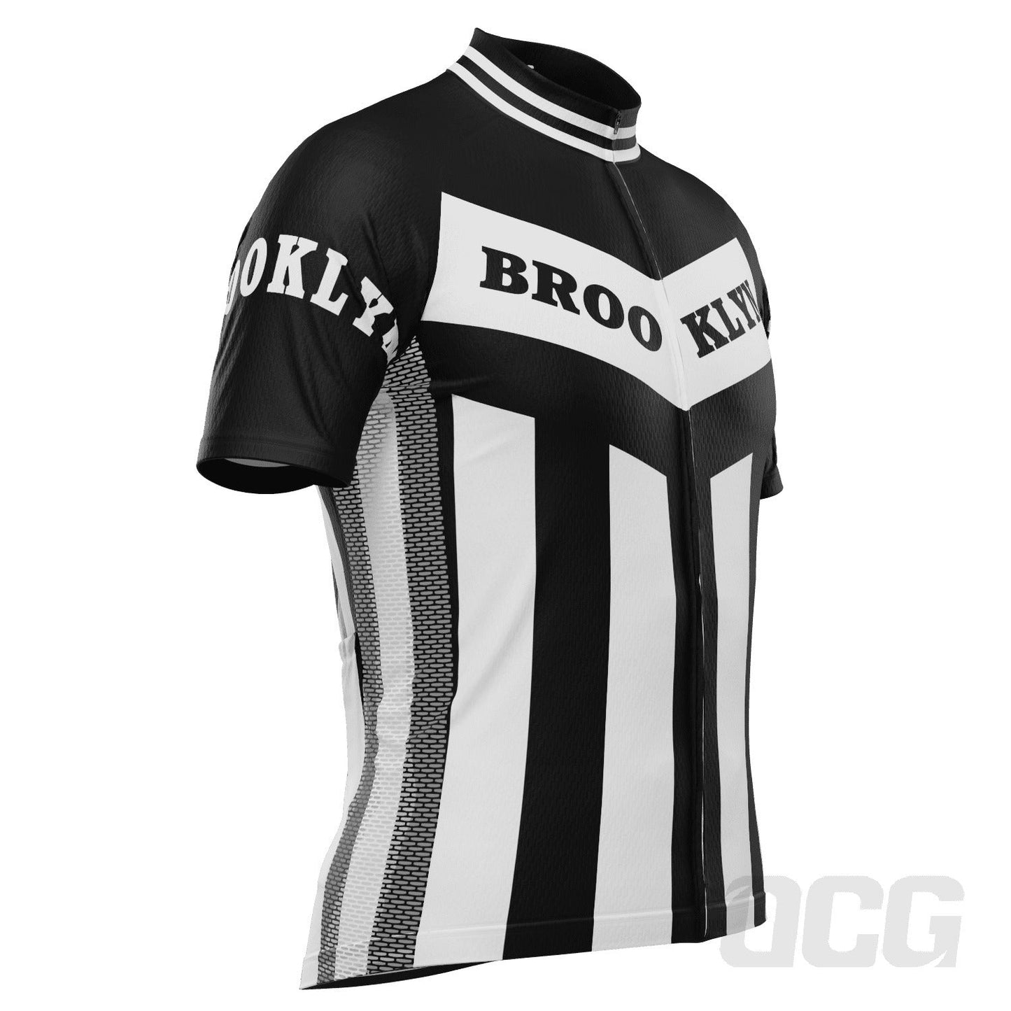 Men's Brooklyn Retro Classic Short Sleeve Cycling Jersey