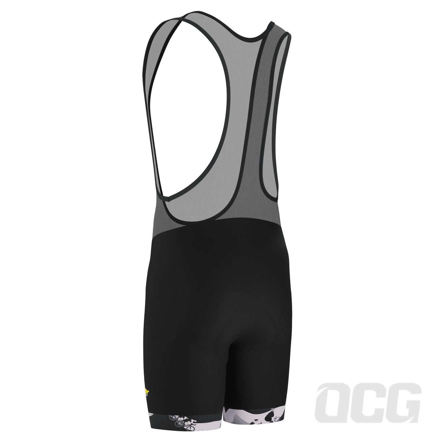 Men's Heavy Weight Racing Gravity Series 1 Gel Padded Cycling Bib