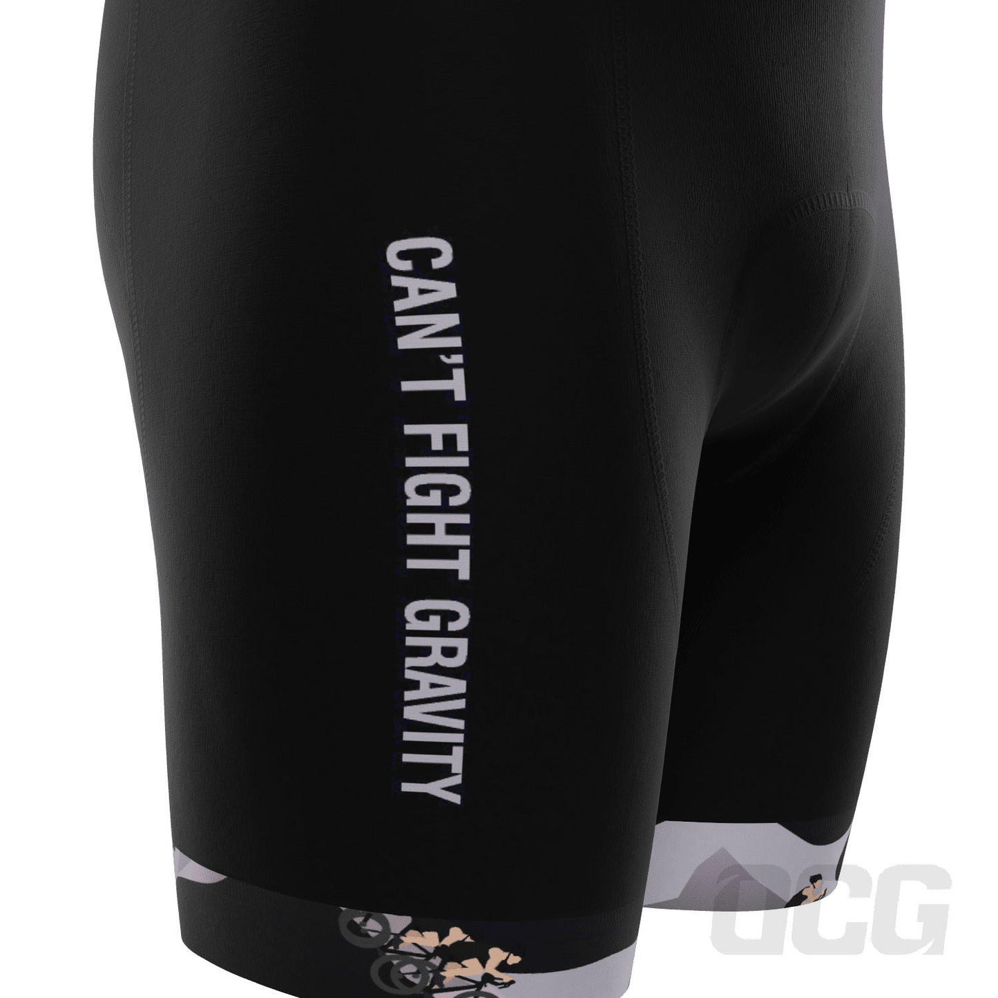Men's Heavy Weight Racing Gravity Series 1 Gel Padded Cycling Bib