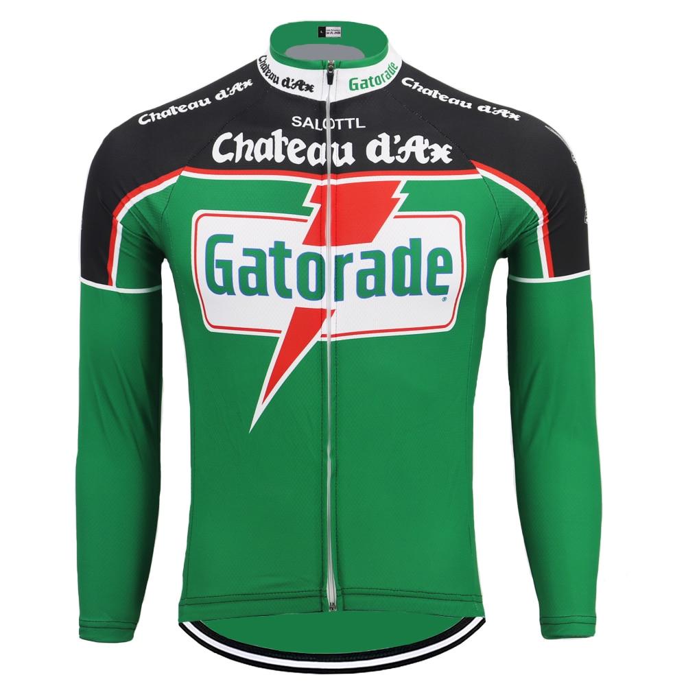 Chateau d'Ax Gatorade Retro Cycling Jersey Long Set