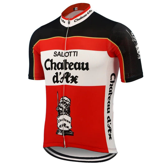 Chateau D'Ax Salotti Retro Cycling Jersey