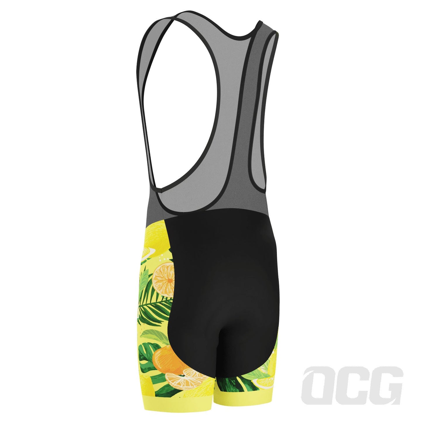Men's Citrus Explosion Gel Padded Cycling Bib