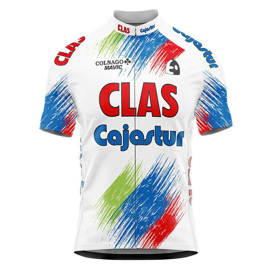 CLAS Cajastur Retro Cycling Jersey