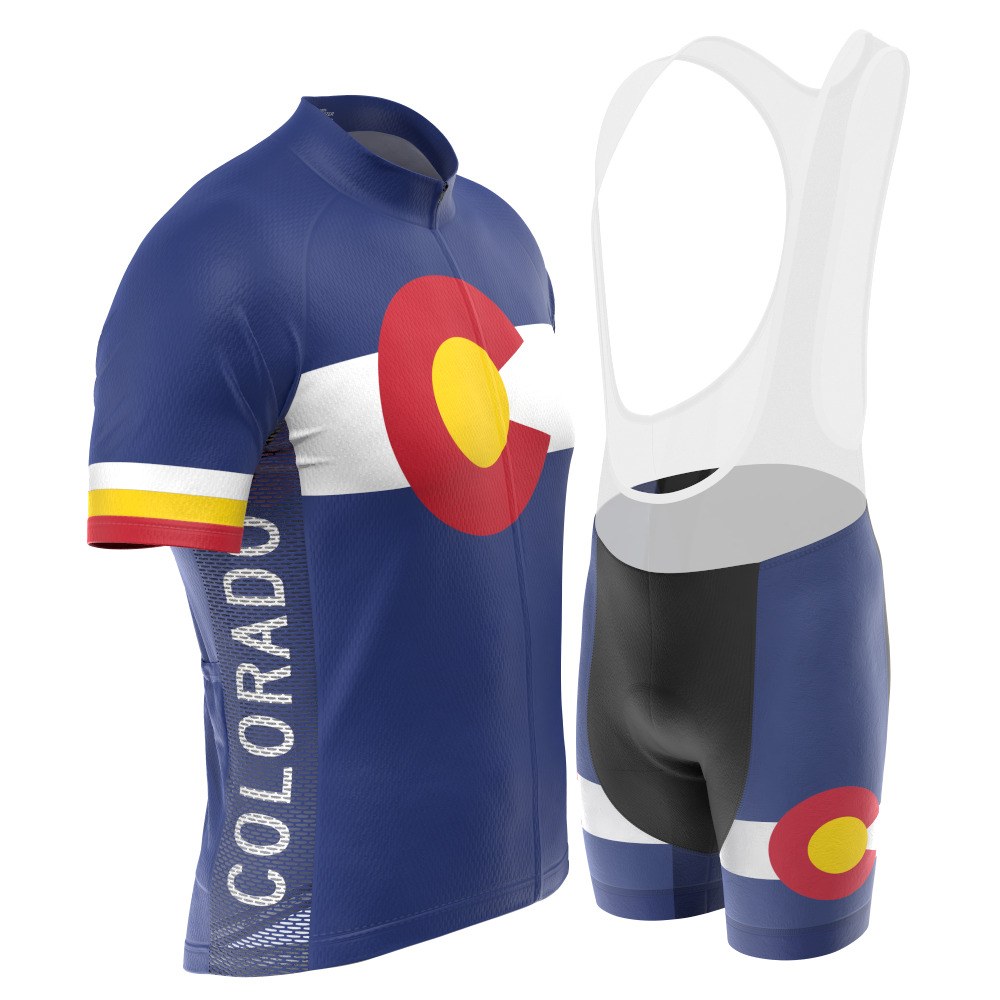 Men's Colorado US State Icon 2 Piece Cycling Kit